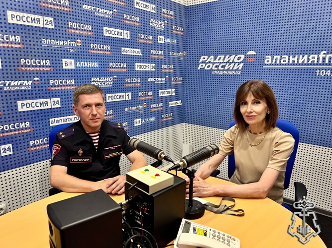 ОЧЕРЕДНОЙ ВЫПУСК РАДИОРУБРИКИ «В ЭФИРЕ РОСГВАРДИЯ» ПОСВЯТИЛИ ДНЮ ОФИЦЕРА