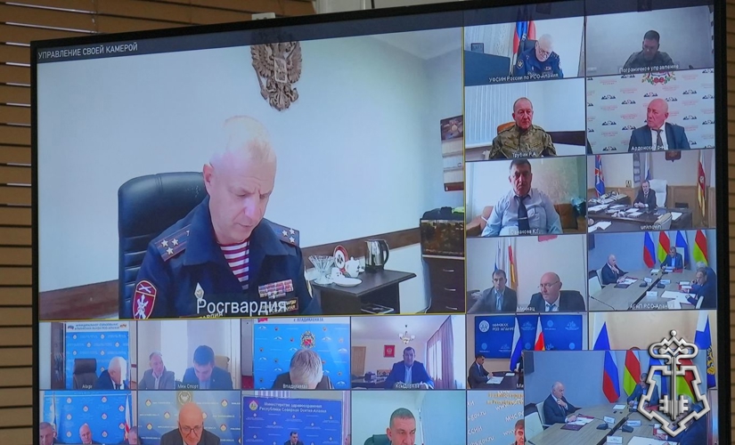 ПРЕДСТАВИТЕЛИ РОСГВАРДИИ ПРИНЯЛИ УЧАСТИЕ В ЗАСЕДАНИИ АНТИТЕРРОРИСТИЧЕСКОЙ КОМИССИИ И ОПЕРАТИВНОГО ШТАБА РЕСПУБЛИКИ СЕВЕРНАЯ ОСЕТИЯ-АЛАНИЯ