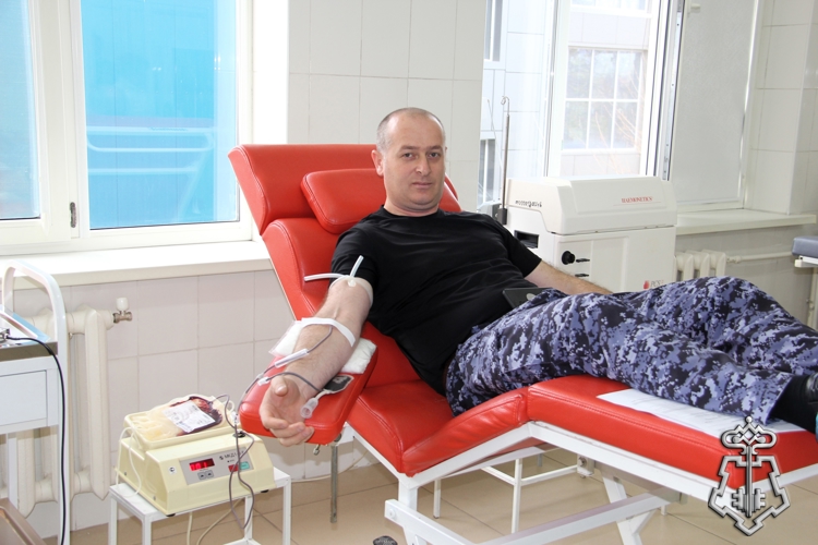 ВО ВЛАДИКАВКАЗЕ СОСТОЯЛАСЬ ВСЕРОССИЙСКАЯ ДОНОРСКАЯ АКЦИЯ РОСГВАРДИИ