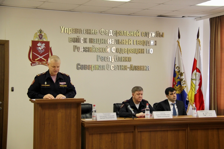 В УПРАВЛЕНИИ РОСГВАРДИИ ПО РЕСПУБЛИКЕ СЕВЕРНАЯ ОСЕТИЯ-АЛАНИЯ ПОДВЕДЕНЫ ИТОГИ СЛУЖЕБНО-БОЕВОЙ ДЕЯТЕЛЬНОСТИ ЗА 2025 ГОД