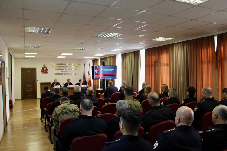 В УПРАВЛЕНИИ РОСГВАРДИИ ПО РЕСПУБЛИКЕ СЕВЕРНАЯ ОСЕТИЯ-АЛАНИЯ ПОДВЕДЕНЫ ИТОГИ СЛУЖЕБНО-БОЕВОЙ ДЕЯТЕЛЬНОСТИ ЗА 2025 ГОД