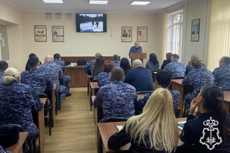 В УПРАВЛЕНИИ ВНЕВЕДОМСТВЕННОЙ ОХРАНЫ РОСГВАРДИИ ПО РЕСПУБЛИКЕ СЕВЕРНАЯ ОСЕТИЯ-АЛАНИЯ НАЧАЛСЯ ЗИМНИЙ ПЕРИОД ОБУЧЕНИЯ
