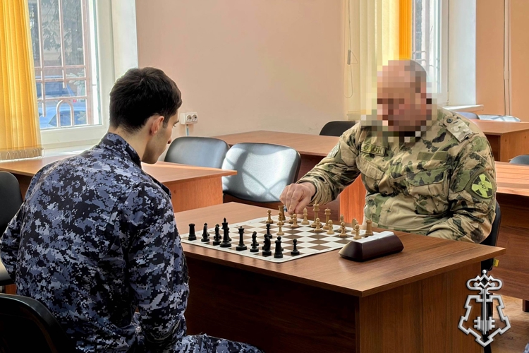 В УПРАВЛЕНИИ ВНЕВЕДОМСТВЕННОЙ ОХРАНЫ РОСГВАРДИИ ПО РЕСПУБЛИКЕ СЕВЕРНАЯ ОСЕТИЯ-АЛАНИЯ ПРОШЕЛ ЧЕМПИОНАТ ПО ШАХМАТАМ СРЕДИ РОСГВАРДЕЙЦЕВ