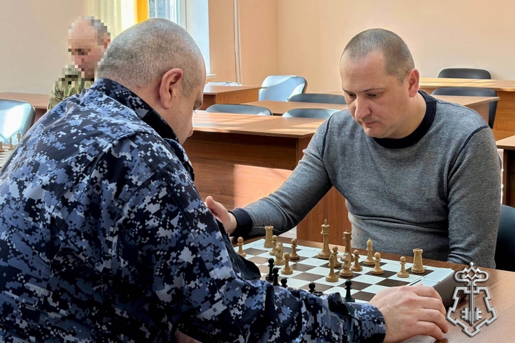 В УПРАВЛЕНИИ ВНЕВЕДОМСТВЕННОЙ ОХРАНЫ РОСГВАРДИИ ПО РЕСПУБЛИКЕ СЕВЕРНАЯ ОСЕТИЯ-АЛАНИЯ ПРОШЕЛ ЧЕМПИОНАТ ПО ШАХМАТАМ СРЕДИ РОСГВАРДЕЙЦЕВ