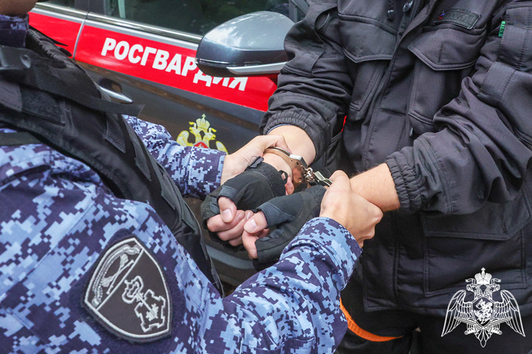 ВО ВЛАДИКАВКАЗЕ РОСГВАРДЕЙЦЫ ЗАДЕРЖАЛИ НАРУШИТЕЛЯ ОБЩЕСТВЕННОГО ПОРЯДКА