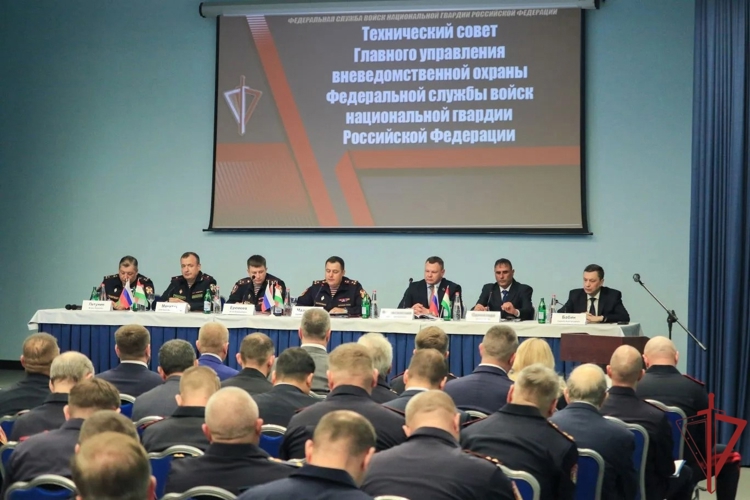 Начальник Управления вневедомственной охраны по Республике Северная Осетия-Алания принял участие в заседание Технического совета ГУВО Росгвардии