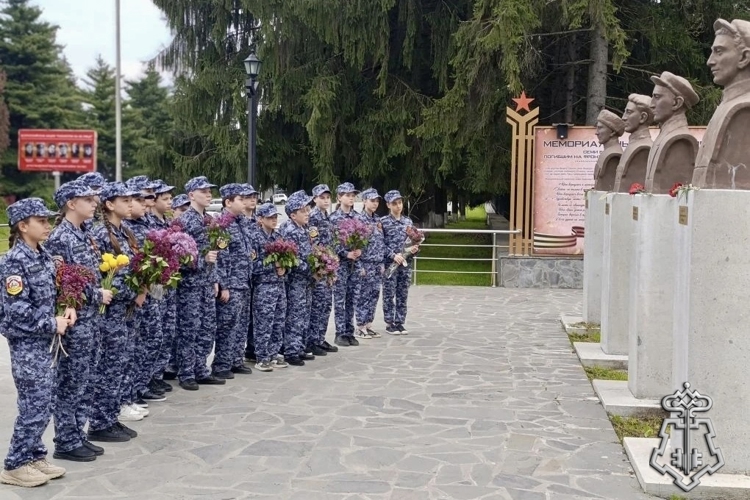  В СЕВЕРНОЙ ОСЕТИИ СОТРУДНИКИ ВНЕВЕДОМСТВЕННОЙ ОХРАНЫ РОСГВАРДИИ ПРИСОЕДИНИЛИСЬ К АКЦИИ «ЭСТАФЕТА ПОДВИГА»