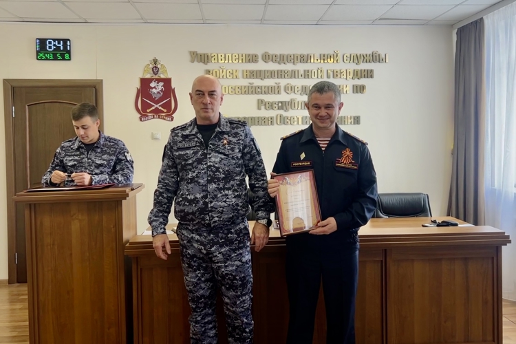 КОМАНДА УПРАВЛЕНИЯ ВНЕВЕДОМСТВЕННОЙ ОХРАНЫ ПО РСО-АЛАНИЯ СТАЛА ПОБЕДИТЕЛЕМ ЧЕМПИОНАТА ПО МИНИ-ФУТБОЛУ СРЕДИ РОСГВАРДЕЙЦЕВ