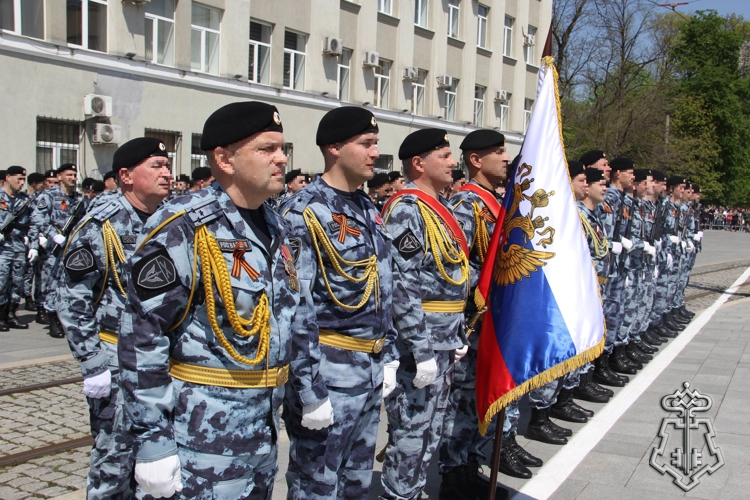 РОСГВАРДИЯ ПРИНЯЛА УЧАСТИЕ В ПАРАДЕ ПОБЕДЫ ВО ВЛАДИКАВКАЗЕ
