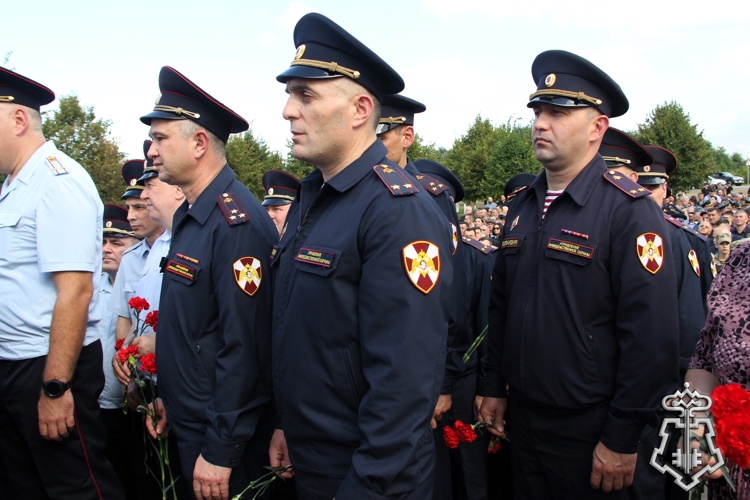 В Северной Осетии росгвардейцы приняли участие в трехдневной вахте памяти