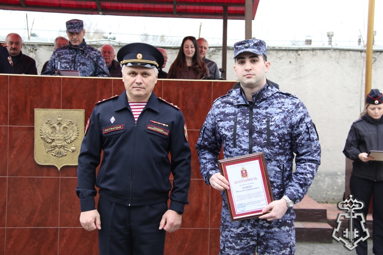 В СЕВЕРНОЙ ОСЕТИИ ОТМЕТИЛИ 74-Ю ГОДОВЩИНУ СО ДНЯ ОБРАЗОВАНИЯ ПОДРАЗДЕЛЕНИЙ ВНЕВЕДОМСТВЕННОЙ ОХРАНЫ